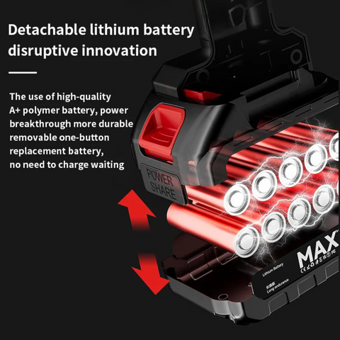 Handheld Vacuum Cleaner, 30000Pa, 25-30 Min Runtime, 12V/6000mA