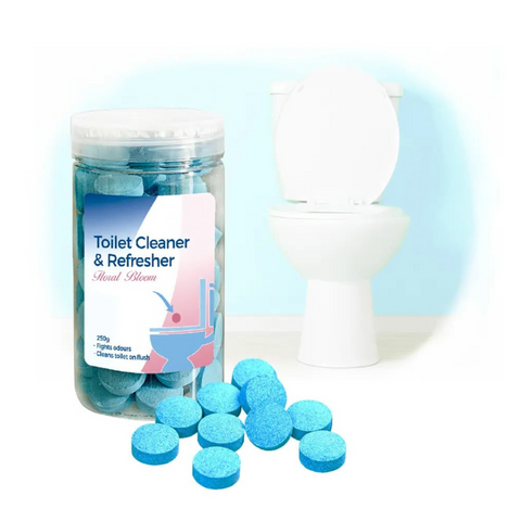 Scented Floor and Toilet Cleaning Tablets, 300 pcs - Citric Acid Formula