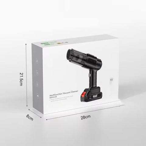 Handheld Vacuum Cleaner, 30000Pa, 25-30 Min Runtime, 12V/6000mA